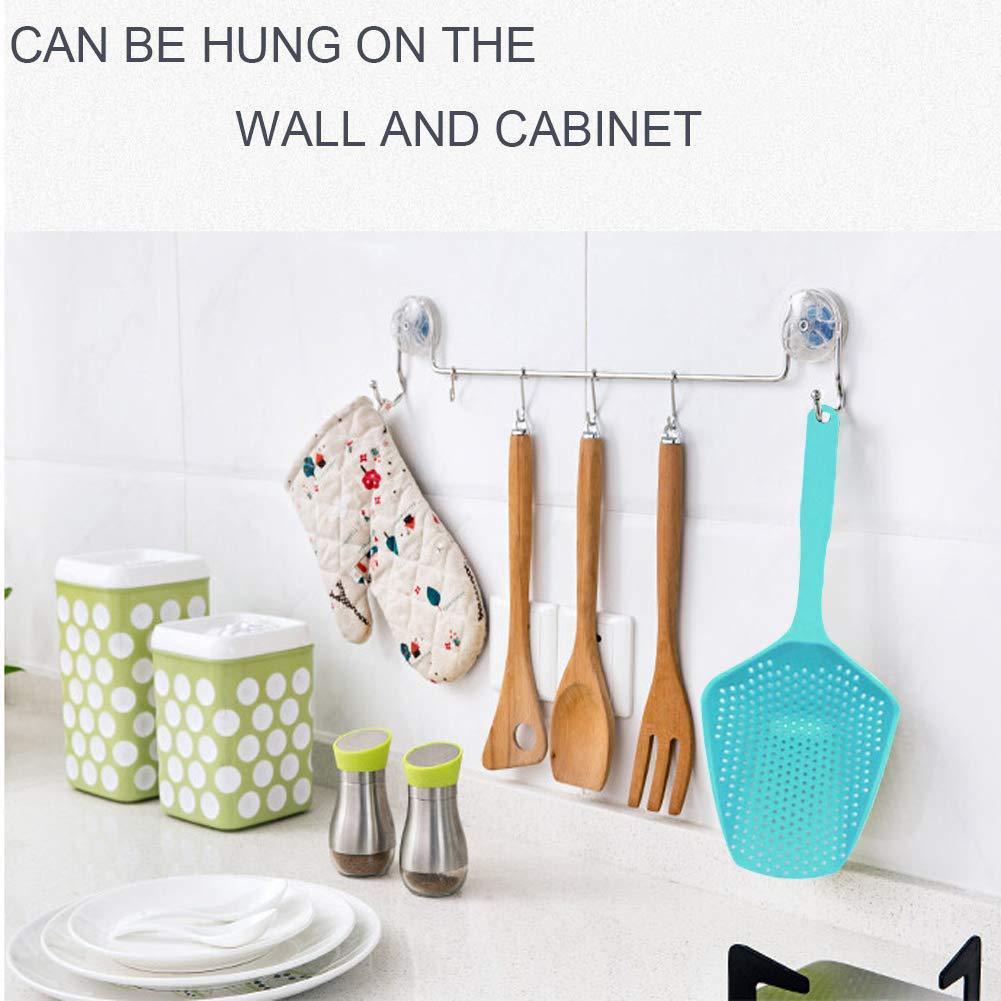 Nylon Slotted Scoop Strainer – Heat-Resistant Kitchen Spoon
