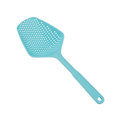 Nylon Slotted Scoop Strainer – Heat-Resistant Kitchen Spoon