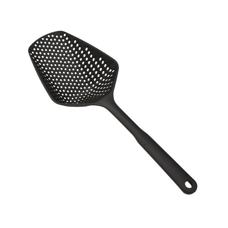 Nylon Slotted Scoop Strainer – Heat-Resistant Kitchen Spoon