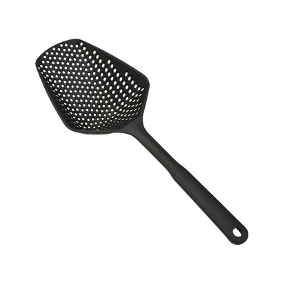 Nylon Slotted Scoop Strainer – Heat-Resistant Kitchen Spoon
