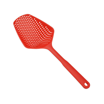 Nylon Slotted Scoop Strainer – Heat-Resistant Kitchen Spoon