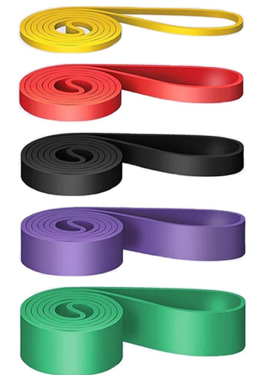 Heavy Duty Resistance Bands Set for Home Workouts & Assisted Pull-Ups