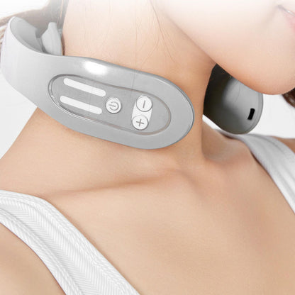 Smart Neck Massager with Heat & EMS
Soothe Neck Tension in Minutes — At Home, At Work, Or On The Go